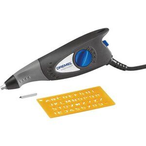 120-Volt Engraver Rotary Tool with Stencils - Crafting Machine